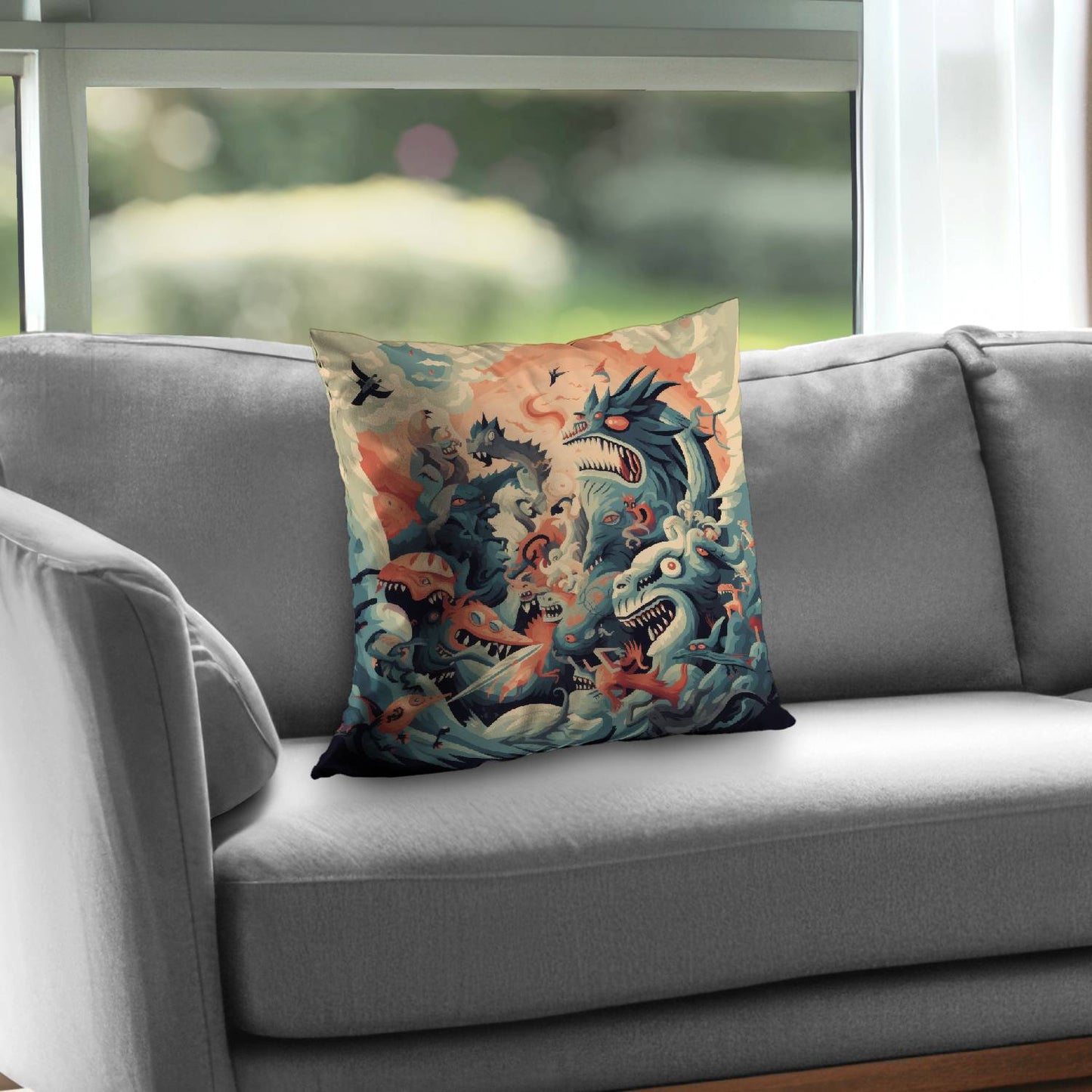 Before time - Throw Pillow