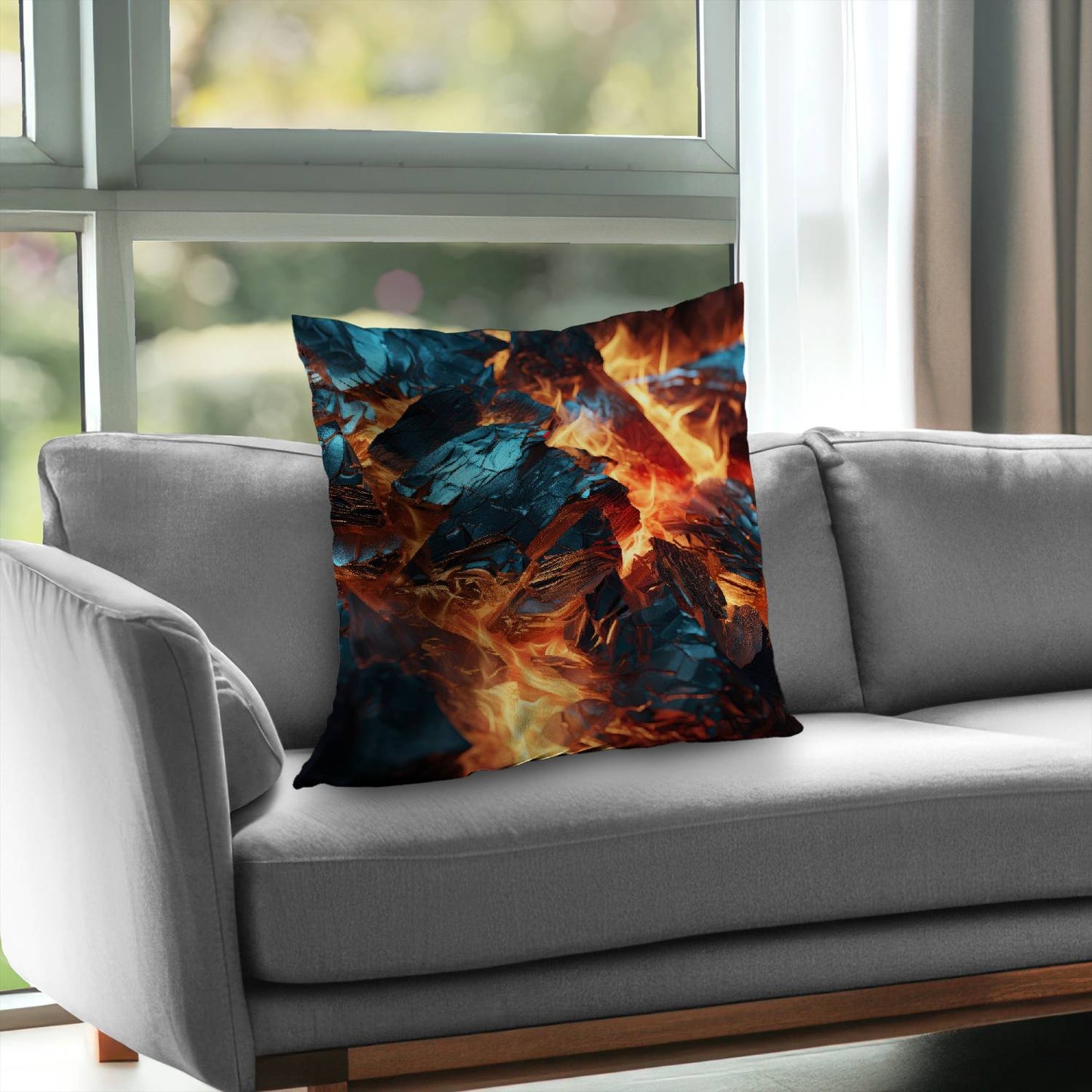 Cursed visions - Throw pillow - Print on demand