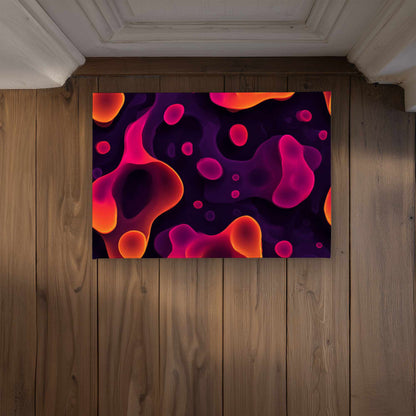 Luminous Flow Veins Door Mat | Indoor Outdoor Home Decor