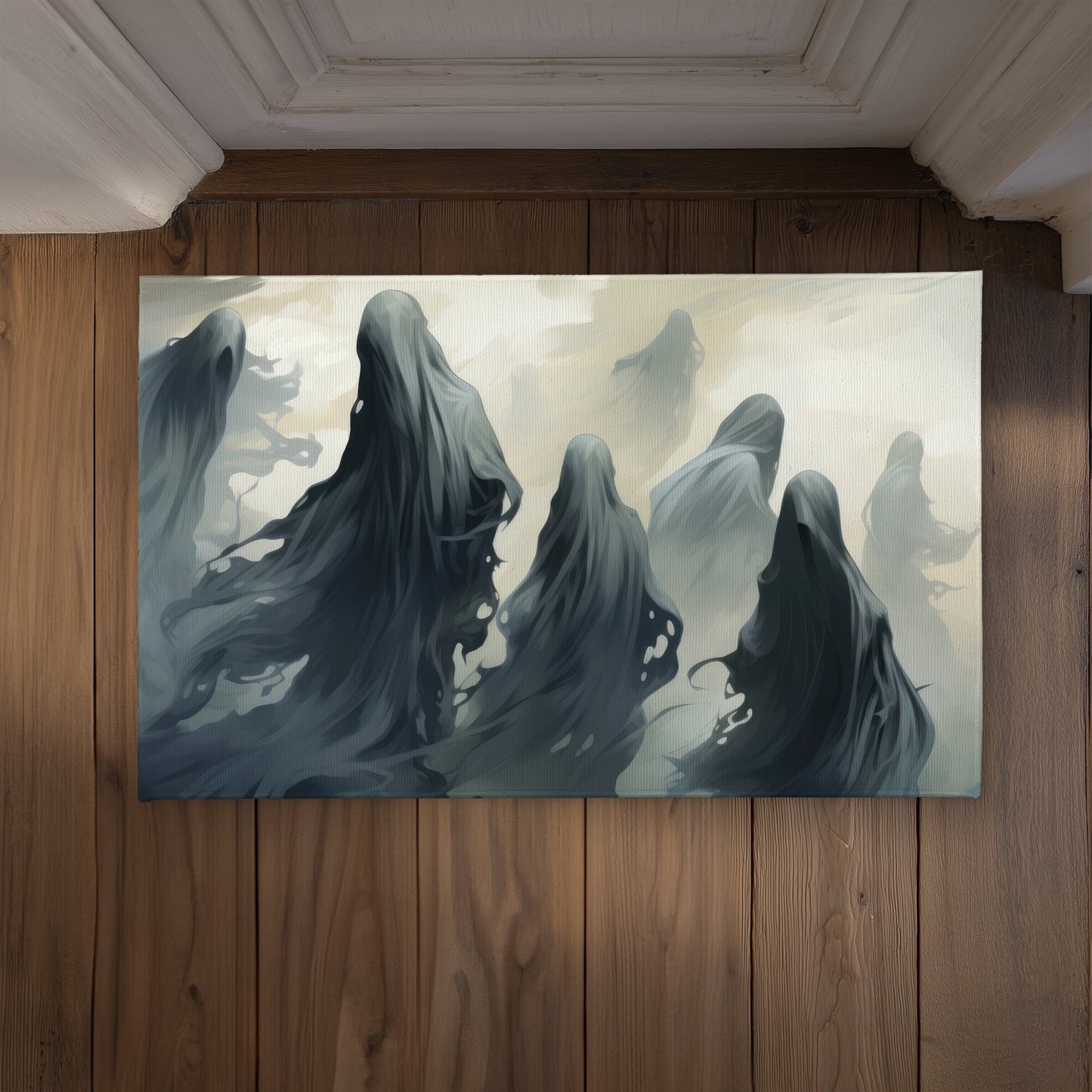 Cursed lands White Indoor Outdoor Door Mat for Home Decor