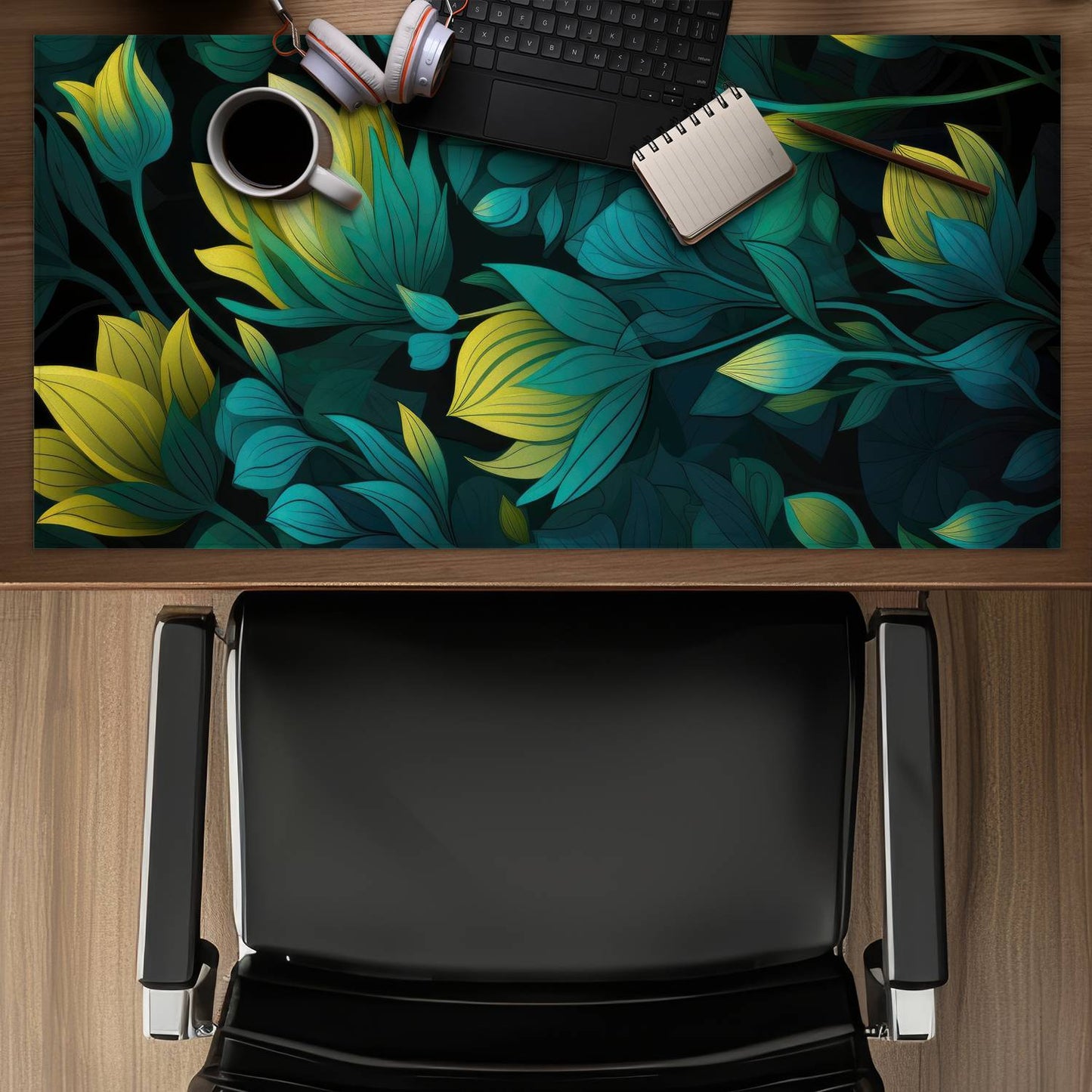 Intense bloom - Desk mat - Print on demand