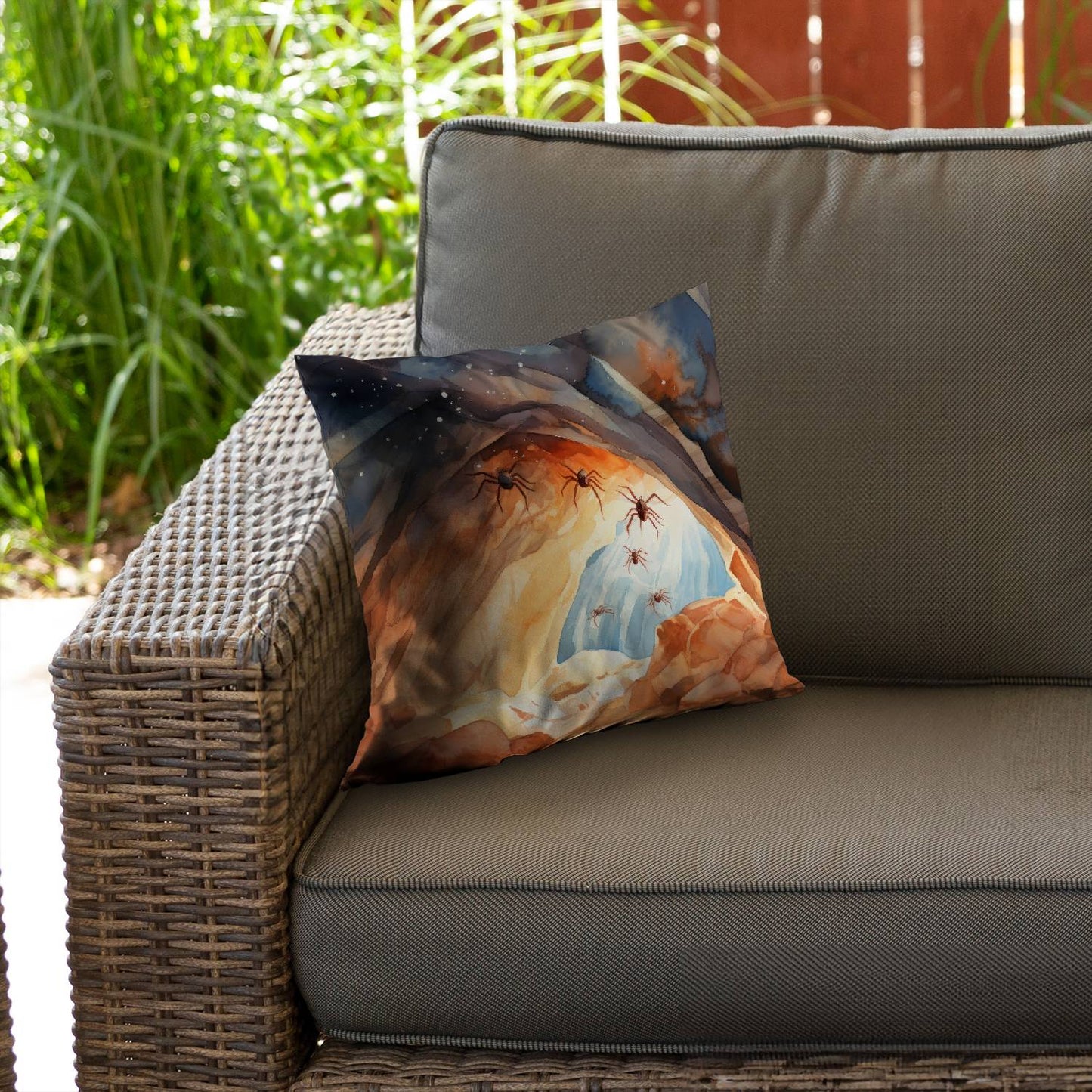 Undesirable event - Throw pillow - Print on demand