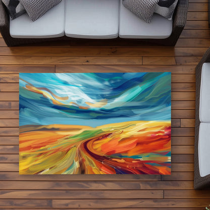 Tapis d'extérieur Land flow | Solution élégante pour la décoration intérieure