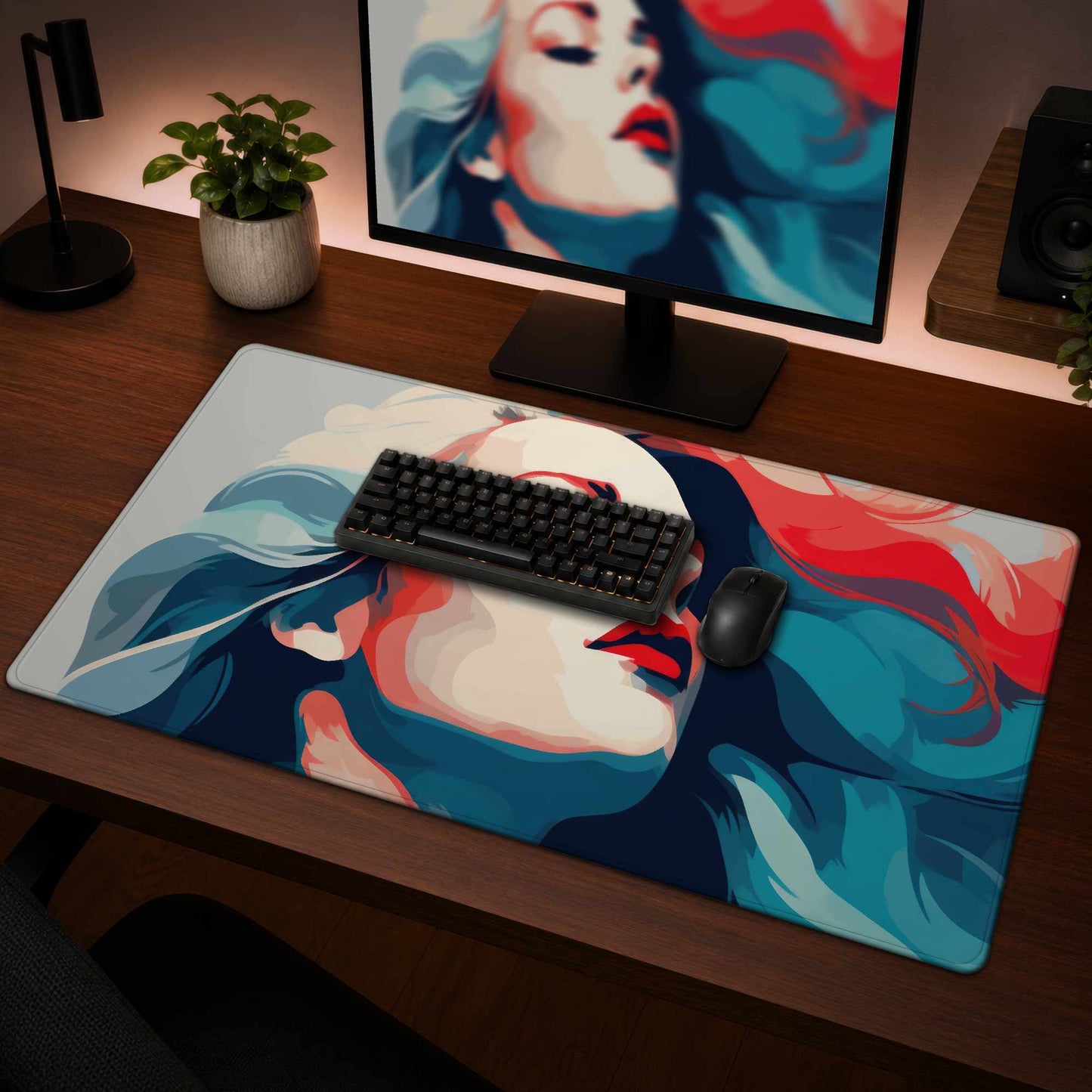 La beauté à l'état pur - Tapis de bureau beige pour la décoration intérieure