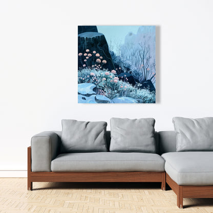 Annual freeze - 32"x32" Canvas