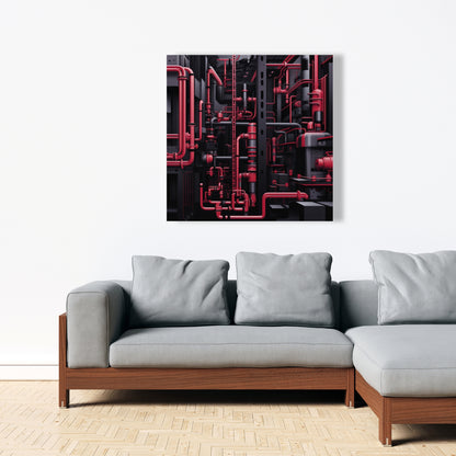Machinery - 32"x32" Canvas