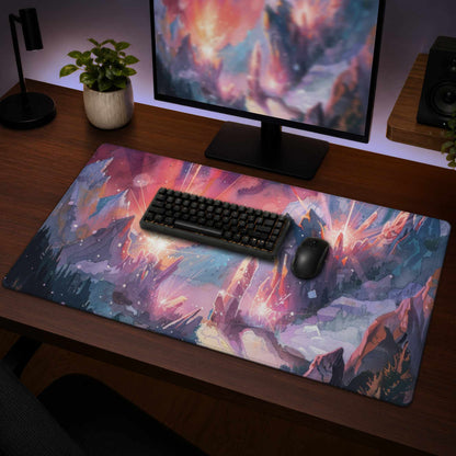 Beaming Signal Gaming Mat - Stylish Home Decor Gaming Mat