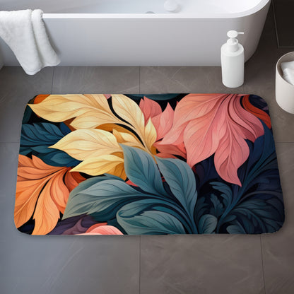 Pastel bloom - 17"x24" Bath mat