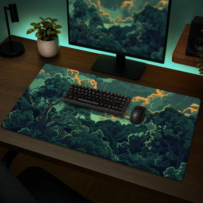 Drops Desk Mat - Stylish Home Decor Accessory for Desks