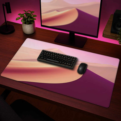 Tapis de bureau Calm Dunes - Décoration élégante pour votre espace de travail