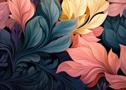 Pastel Bloom Gray Indoor Outdoor Door Mat - Decor Essentials