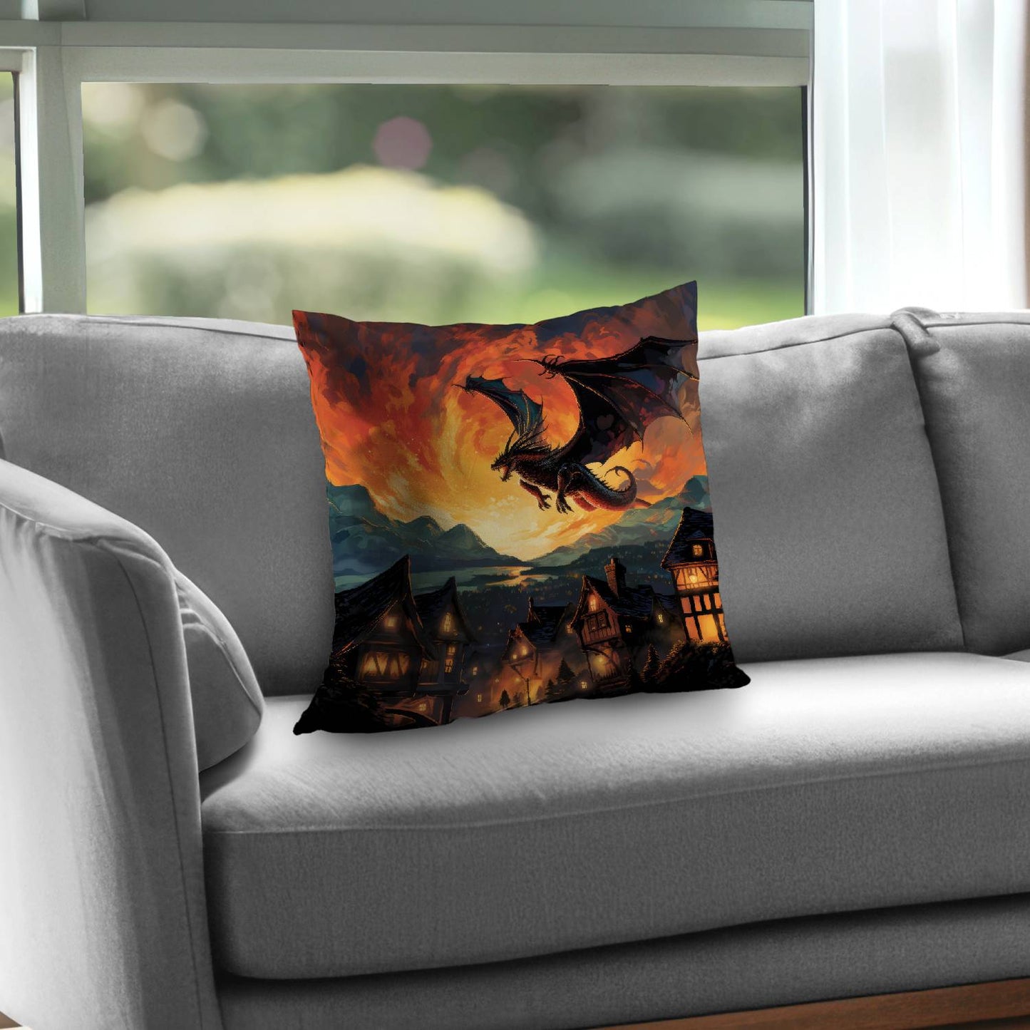 Hope for mercy - Throw pillow - Print on demand