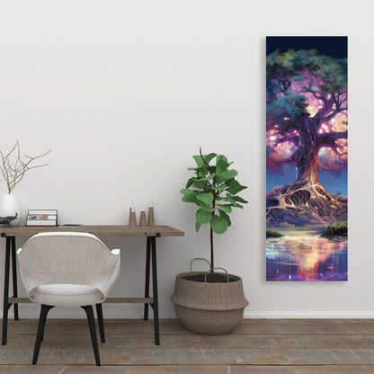 The Power of Nature - Blue Canvas Wall Art for Home Decor