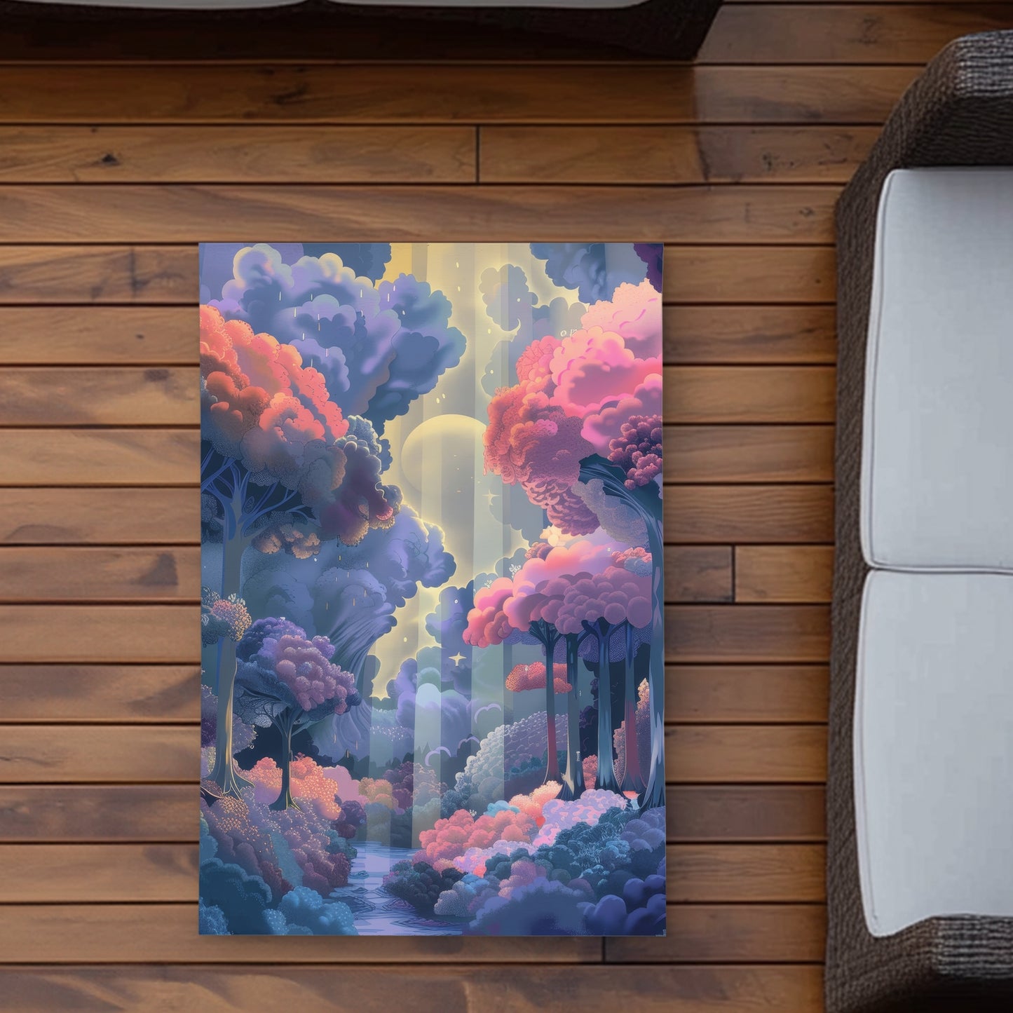 Beams Pink Outdoor Area Rug | Stylish Home Decor Accent