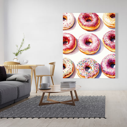 Yummy Pink Canvas Art - Stylish Home Decor for Any Room