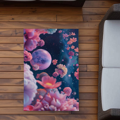 Tapis d'extérieur vide rose - Décoration élégante pour terrasses