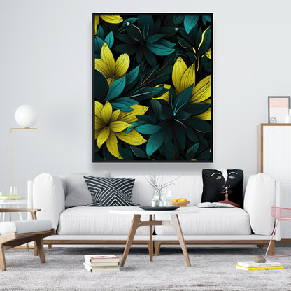 Potent - 36"x36" Framed canvas