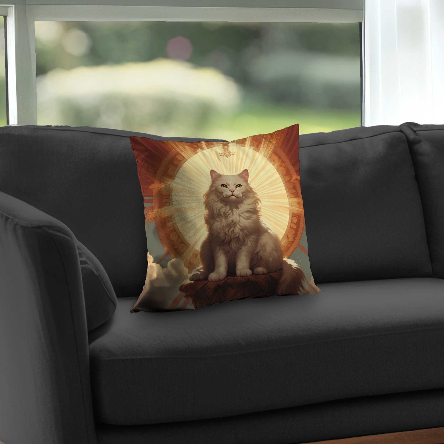 Coussin décoratif en sergé de polyester Infinite Carelessness - Décoration intérieure