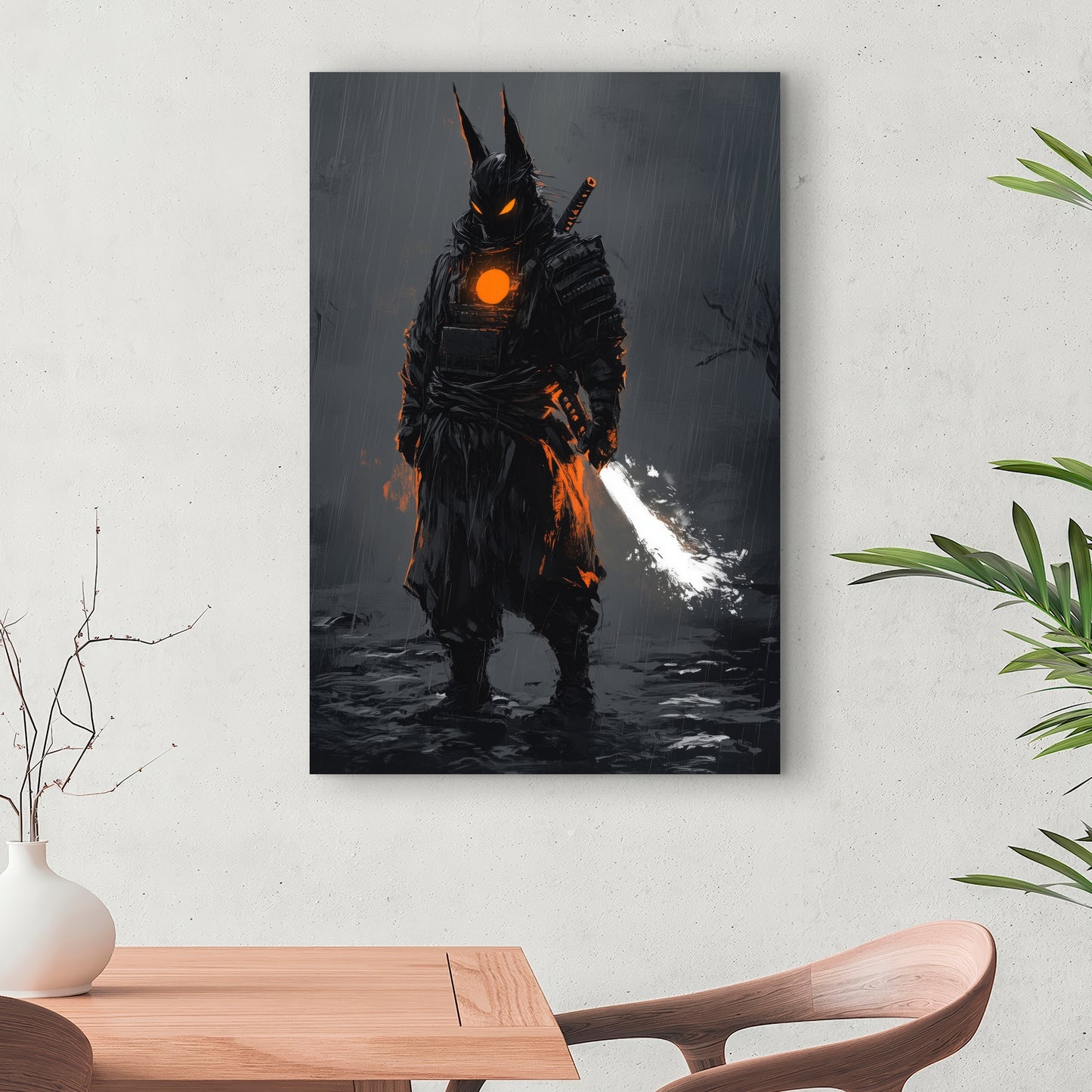 Blazing - 32"x32" Canvas