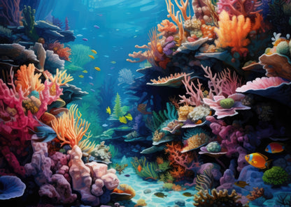 Coral Blue Indoor Outdoor Door Mat - Stylish Home Decor