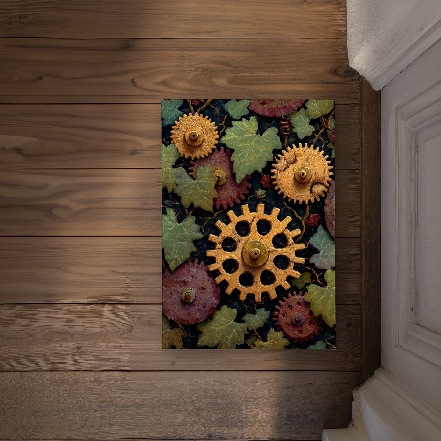 Nature punk Brown Indoor Outdoor Door Mat | Home Decor