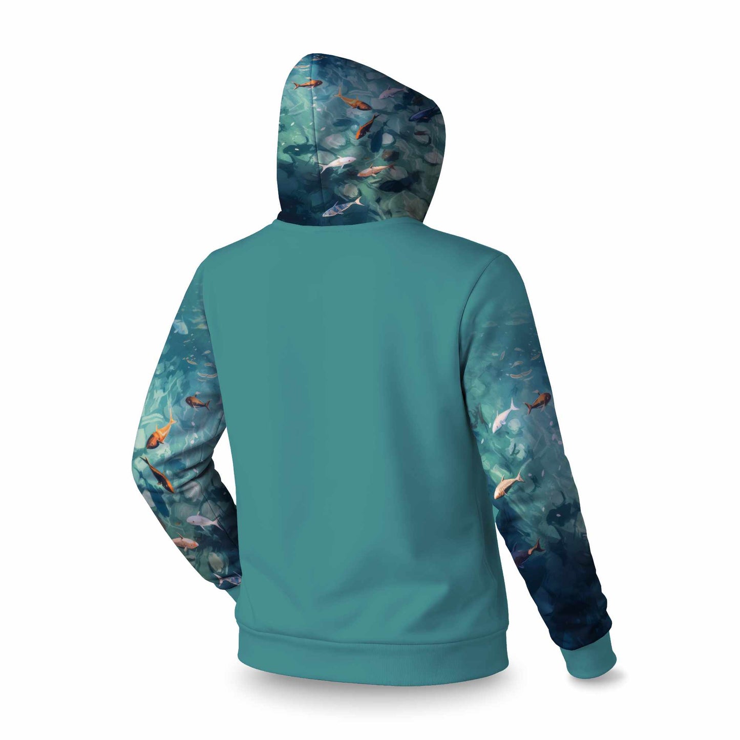 Sweat à capuche Caustic Fish Sleevie | Vêtements stylés