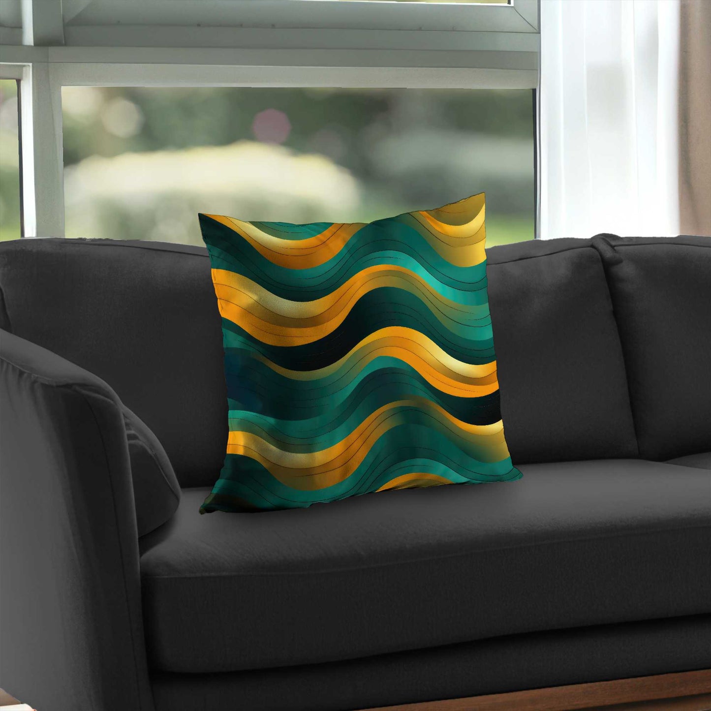 Voluptuous Poly Twill Throw Pillow - Stylish Home Decor