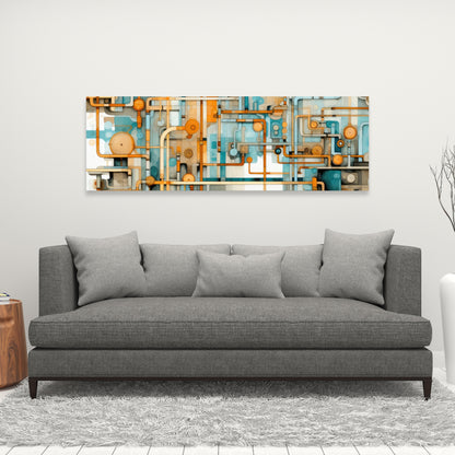 Like clockwork - 32"x32" Canvas