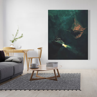 Depths - 32"x32" Canvas