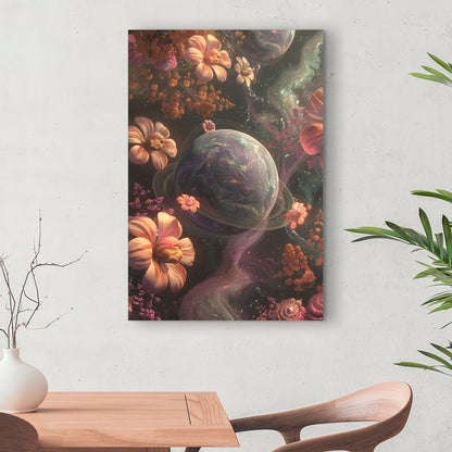 Flower space - 32"x32" Canvas