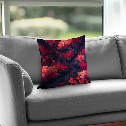 Burning plants - Throw Pillow