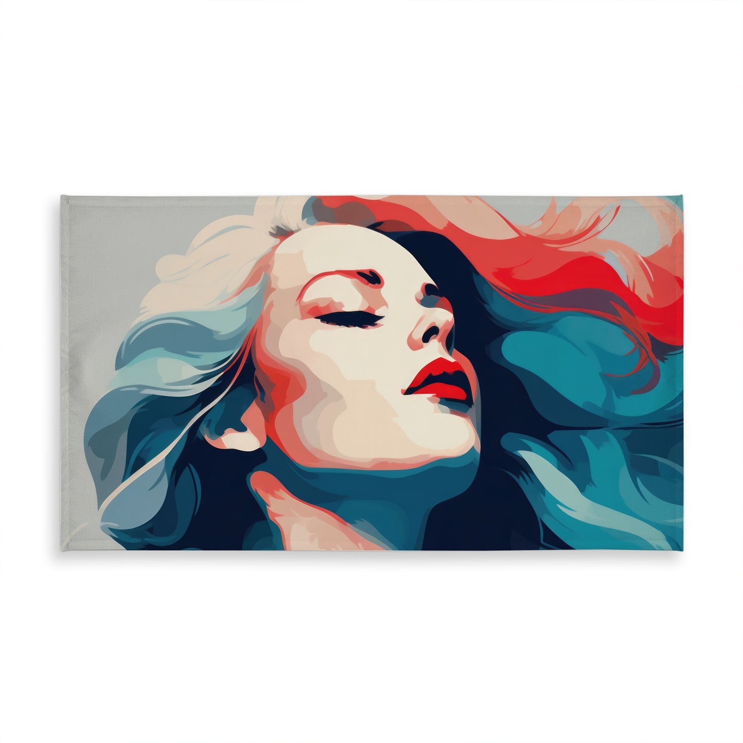 Beauty at its purest - Blue Indoor Outdoor Tablecloth for