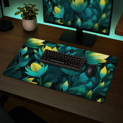Tapis de bureau Intense Bloom - Accessoire de décoration élégant