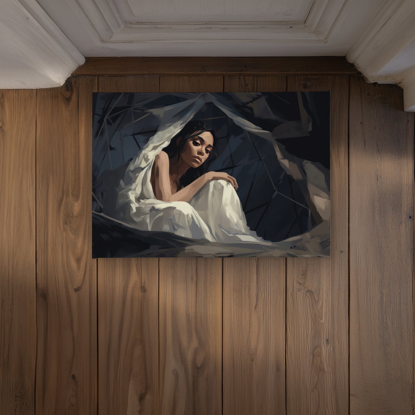 Cocooned Gray Indoor Outdoor Door Mat | Stylish Home Decor