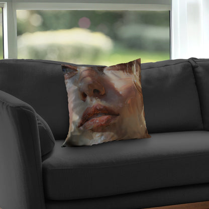 Pulp Beige Poly Twill Throw Pillow Insert for Home Decor