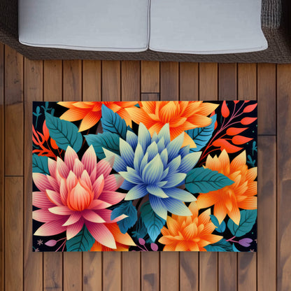 Tapis d'extérieur Color Bouquet | Élégant accent de décoration intérieure