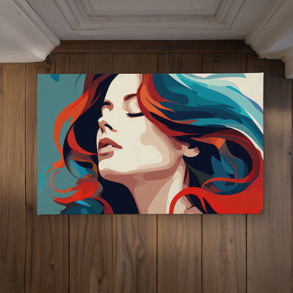 Zen Beige Indoor Outdoor Door Mat - Stylish Home Decor