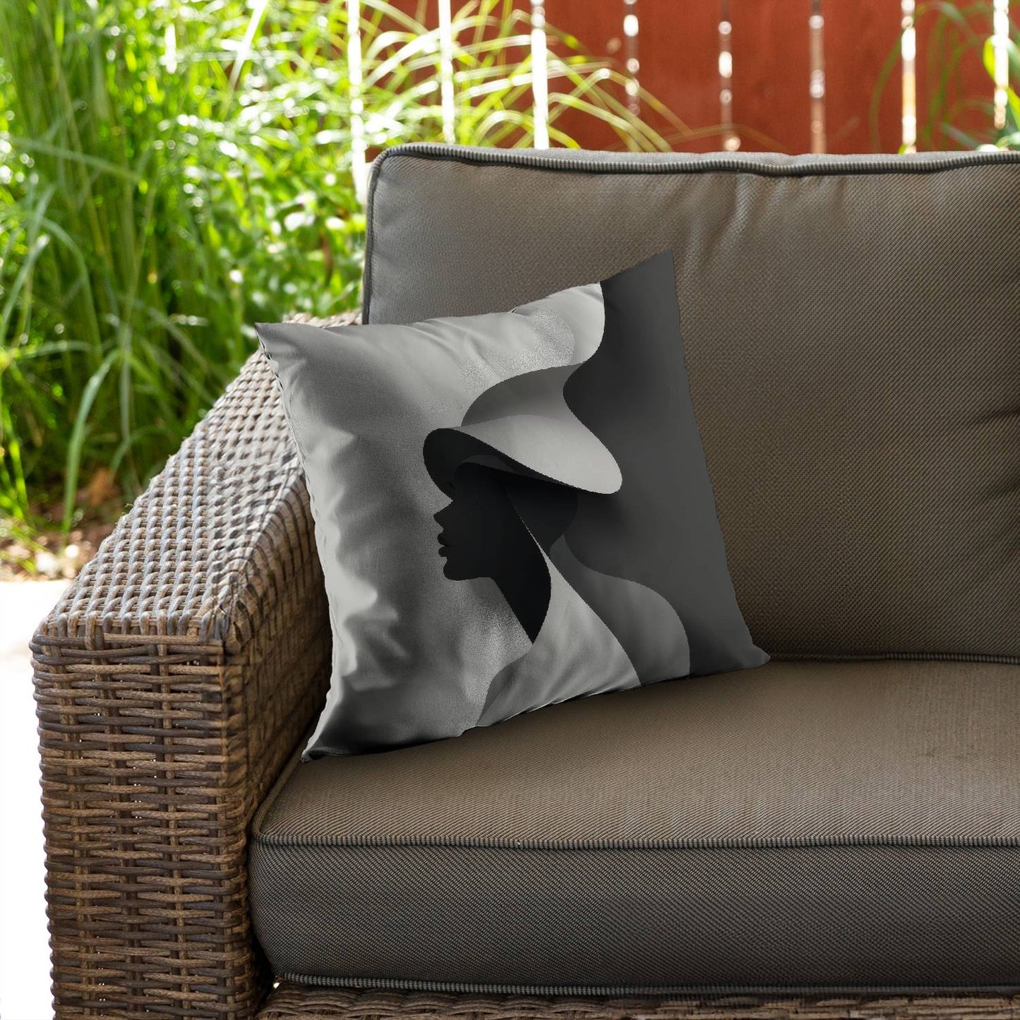 Duality - Throw pillow - Print on demand