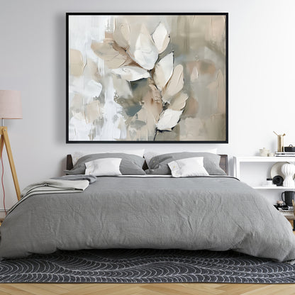 Leaf - 24"x24" Framed canvas