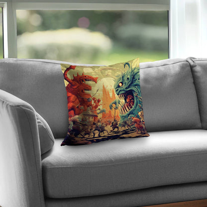 Colossi - Throw Pillow