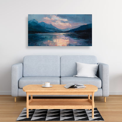 Reflect Pink Canvas - Stylish Home Decor Accent Piece