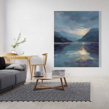 Obscure Gray Canvas for Elegant Home Decor | Modern Art