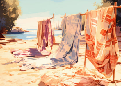 Warm sands - 17"x24" Bath mat