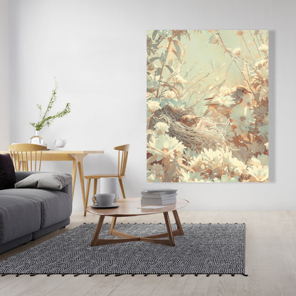 The nest - 32"x32" Canvas