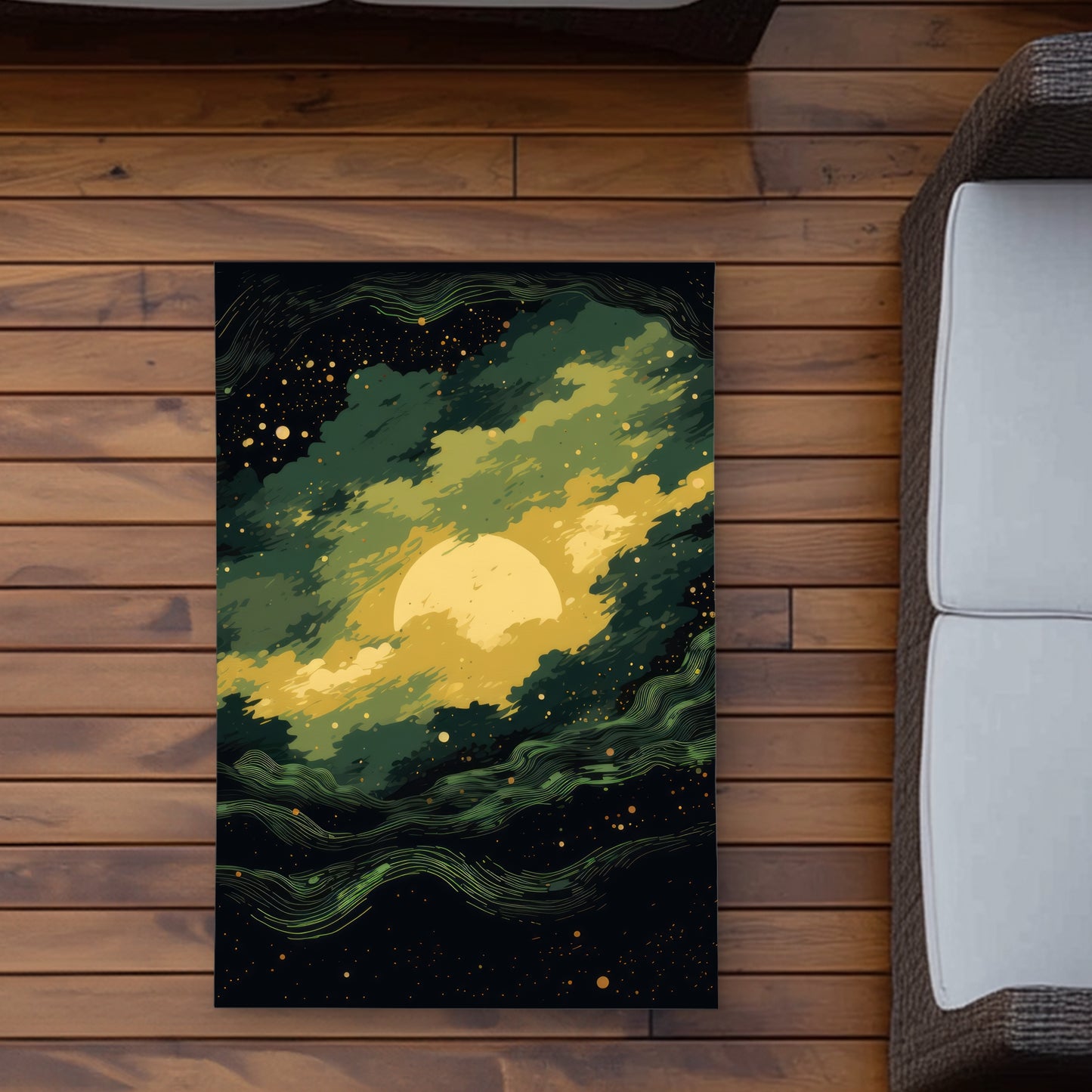 Tapis d'extérieur Cloudy Star – Une touche de style pour votre intérieur