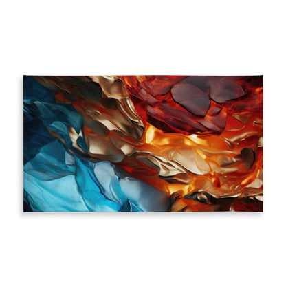 Mineral Contrast Tablecloth - Indoor Outdoor Home Decor