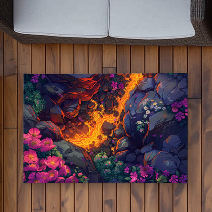 Tapis d'extérieur Hot River | Accent de décoration élégant