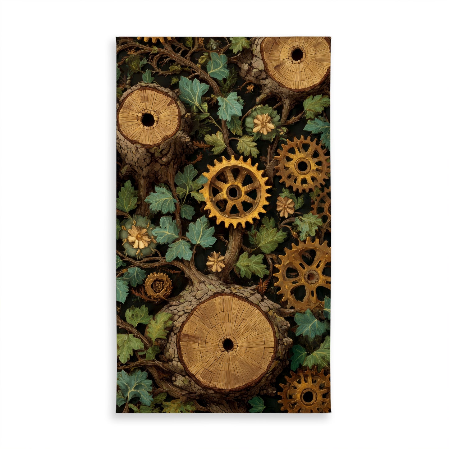 Hiding gears - Tablecloth