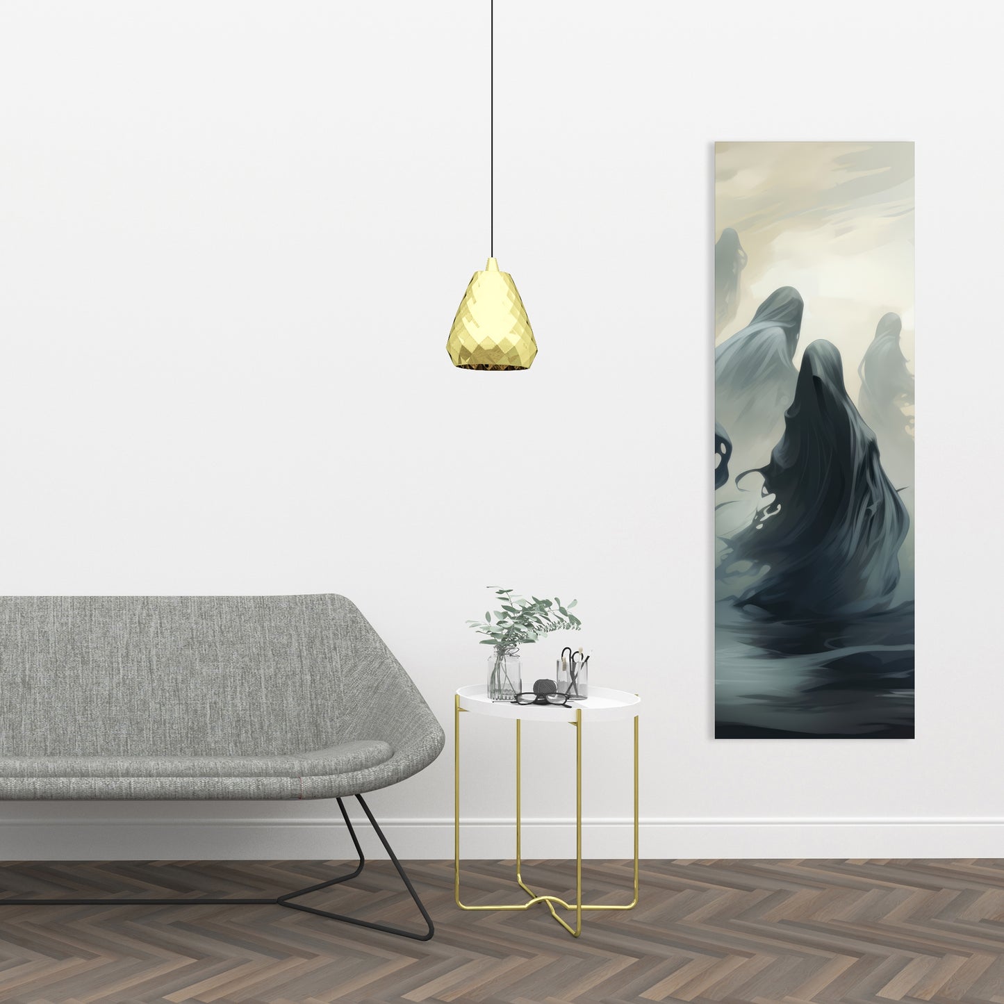 Cursed Lands - Black Canvas Art for Unique Home Decor