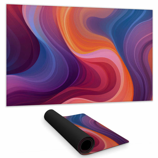 Purple Haze Gaming Mat - Stylish Home Decor for Gamers